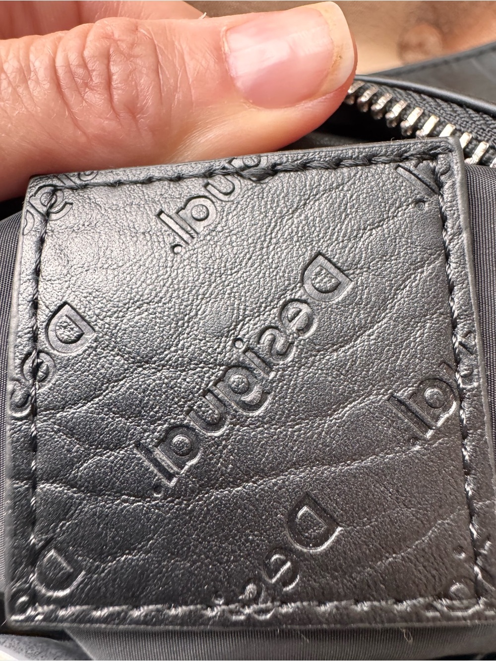 Like New Desigual Dandelion Phuket Black Laser Cut bohemian eclectic Crossbody - Picture 6 of 7